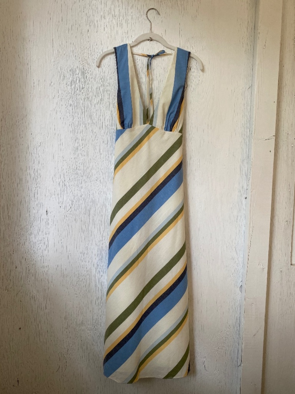 NWT Joe's The Joni Dress in azure stripe S